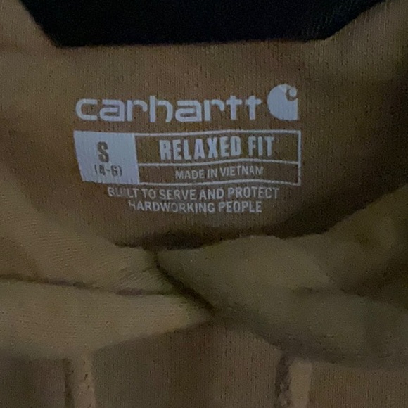 Carhartt Women’s  Brown Hoodie with Logo - Picture 2 of 6